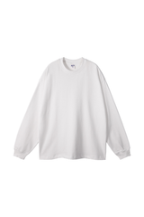 Oversized Drop-Shoulder LS T-Shirt