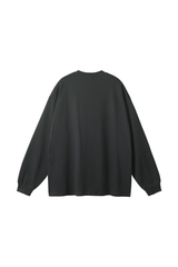 Oversized Drop-Shoulder LS T-Shirt