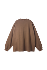 Oversized Drop-Shoulder LS T-Shirt