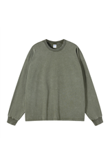 Oversized Vintage Washed LS T-Shirt