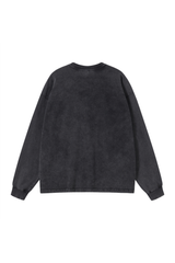 Oversized Vintage Washed LS T-Shirt