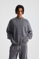 430gsm Garment Dyed Oversized Sweatshirt