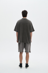 Ultra Heavyweight Washed Faded T-Shirt