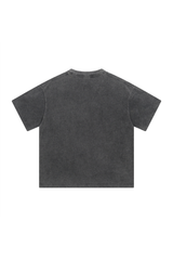 Washed Panelled Oversized T-Shirt