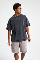 Oversized Panelled T-Shirt