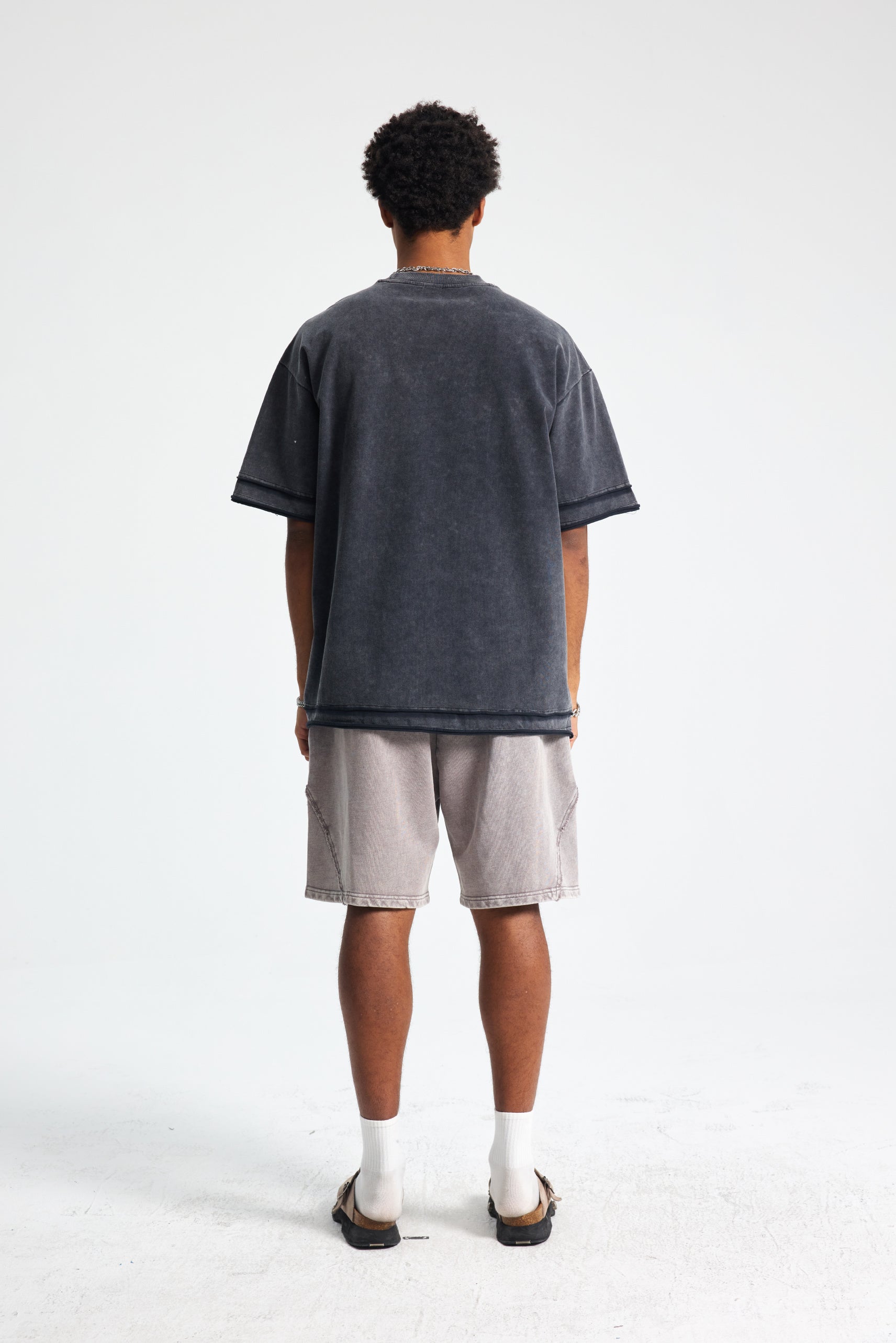 Oversized Panelled T-Shirt