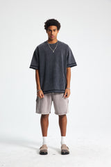 Oversized Panelled T-Shirt