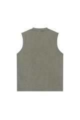 275gsm Garment Dyed Boxy Vest