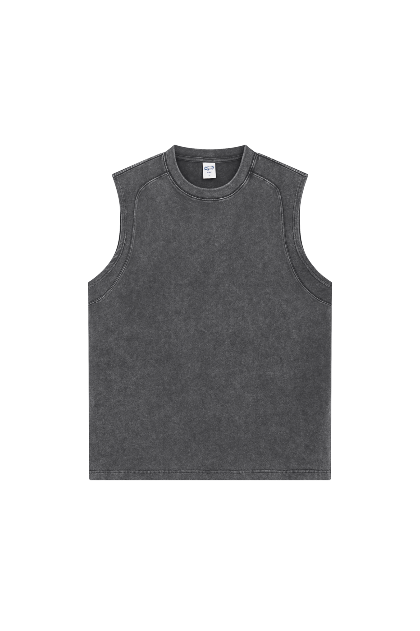 275gsm Garment Dyed Boxy Vest