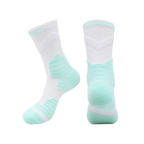 3 Pack Kids Thick Sports Socks With Padded Heel-FOURMINT