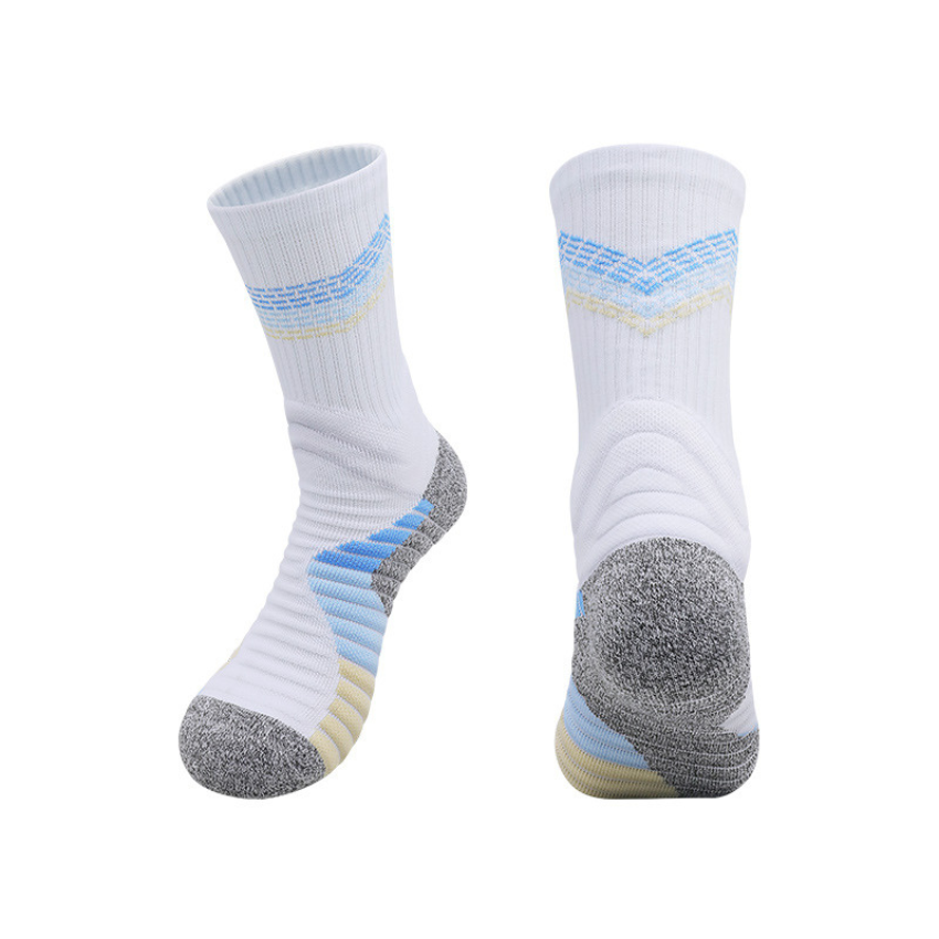 3 Pack Kids Sports Dry Socks Thick Socks Towelling Sole-FOURMINT