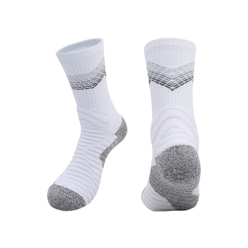 3 Pack Men's Sports Dry Socks Thick Socks Towelling Sole-FOURMINT