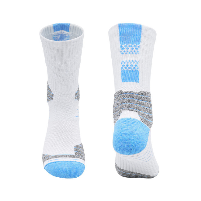3 Pack Mens Padded Sole Sports Trainer Socks-FOURMINT