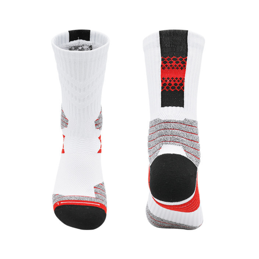 3 Pack Padded Sole Sports Trainer Socks-FOURMINT