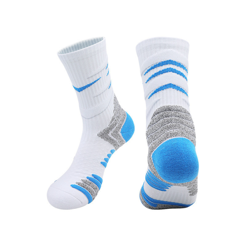 3 Pack Mens Anti Slip Padded Socks-FOURMINT