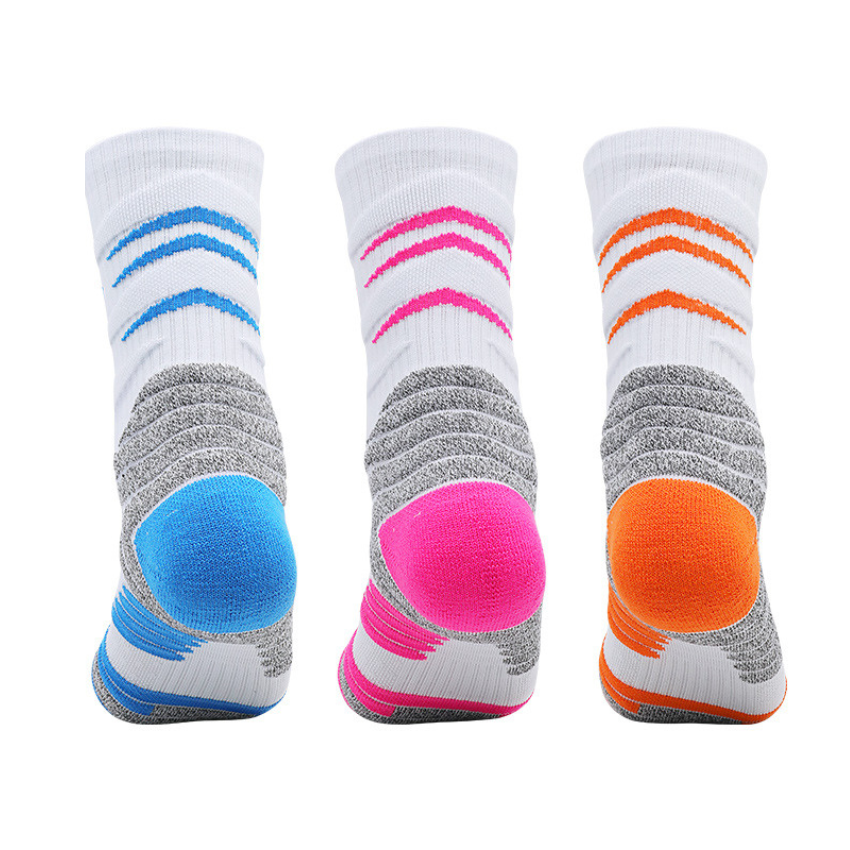 3 Pack Anti Slip Padded Socks Mens and Kids size-FOURMINT