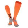 3 Pack Mens Non Slip Football Socks Orange-FOURMINT