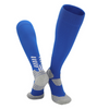 3 Pack Thick Cushioned Kids Football Socks Blue-FOURMINT