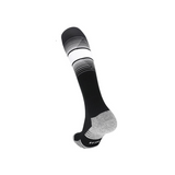 3 Pack Childrens Cushioned Football Socks Black and White-FOURMINT
