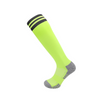 3 Pack Kids Neon Coloured Football Socks Lime Green-FOURMINT
