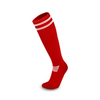 3 Pack Red Football Socks for Kids-FOURMINT