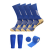 3 Pack Men's Football Grip Socks-FOURMINT