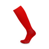 3 Pack Red Mens Football Socks Thick Cushioned-FOURMINT