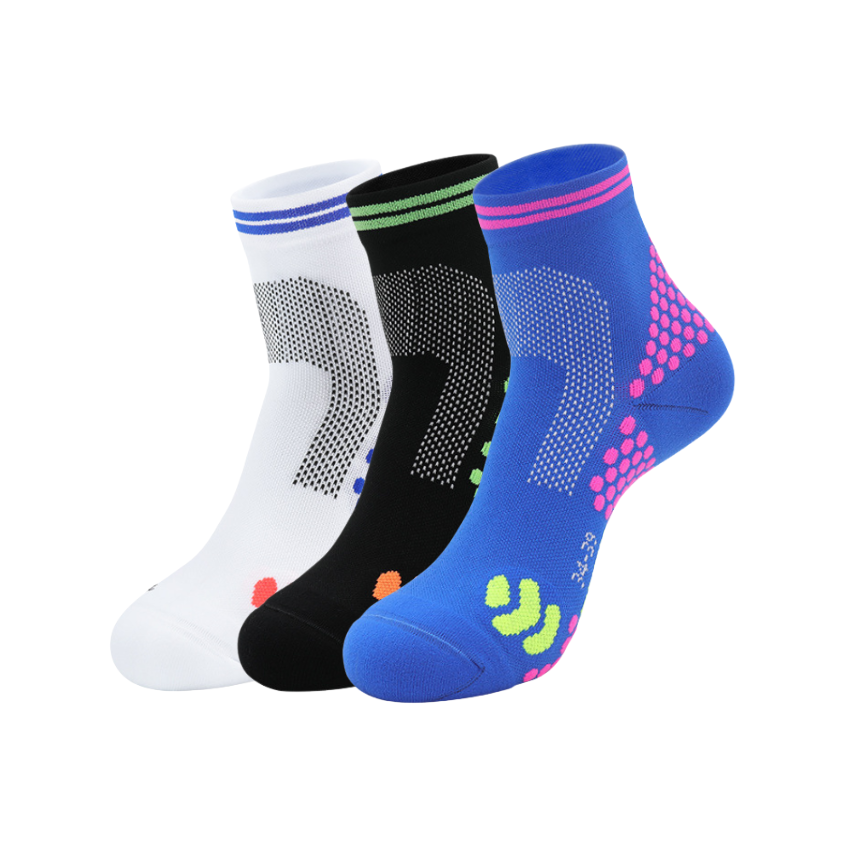 3 Pack Ankle Compression Trainer Socks-FOURMINT