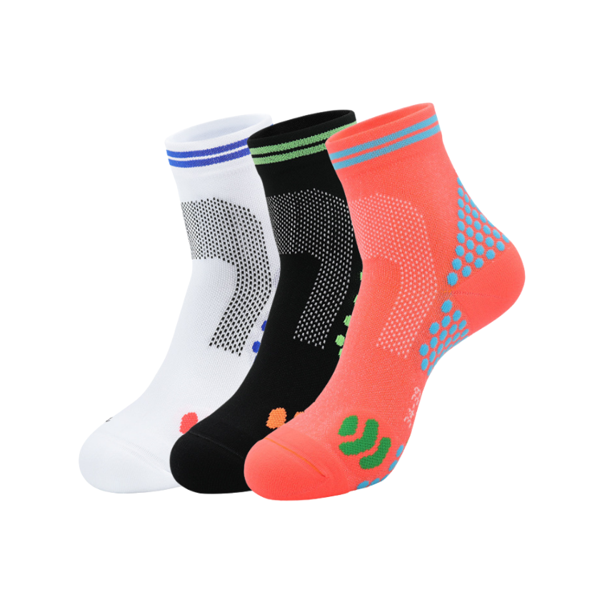3 Pack Ankle Compression Trainer Socks-FOURMINT