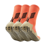 3 Pack Childrens Football Grip Socks-FOURMINT