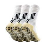 3 Pack Childrens Football Grip Socks-FOURMINT