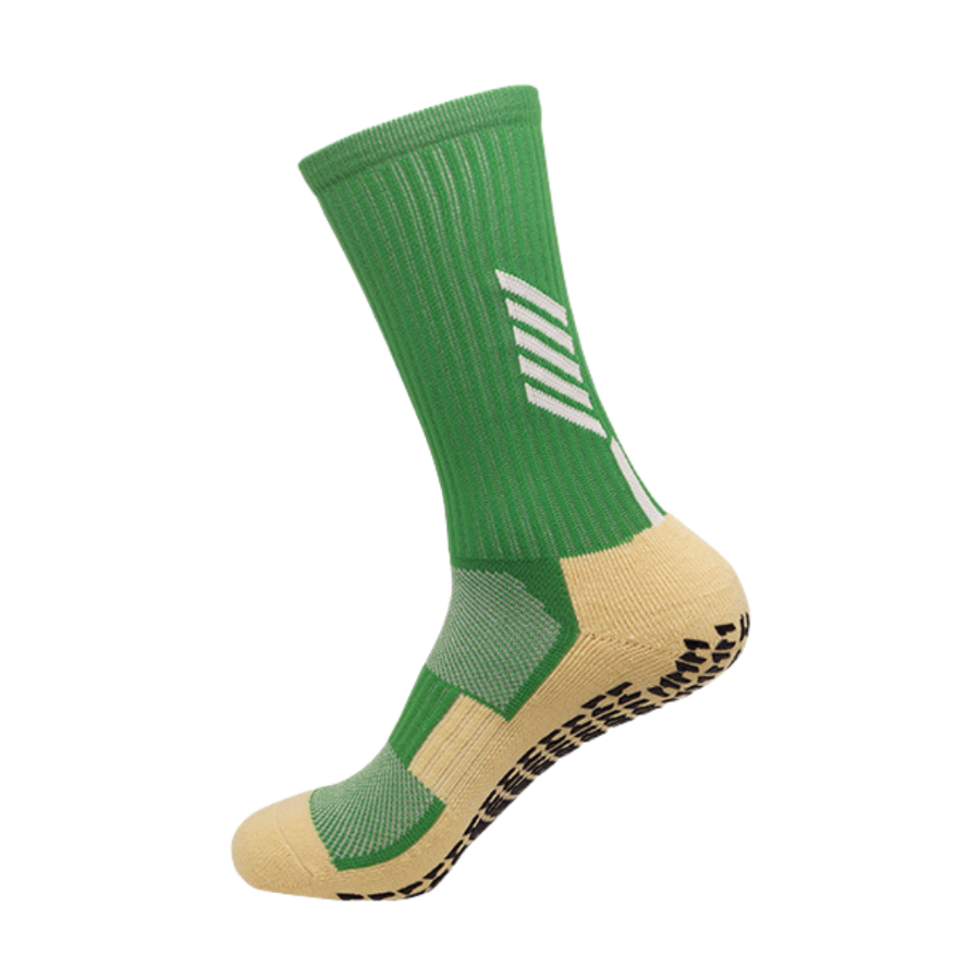 3 Pack Men's Football Grip Socks-FOURMINT