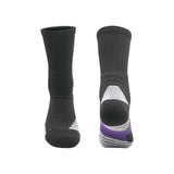 3 Pack Solid Sports Socks White-FOURMINT