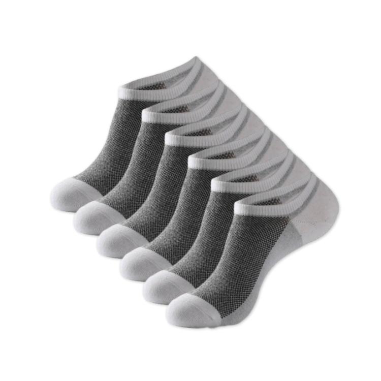 6 Pack Mens No Show Socks Invisible Socks-FOURMINT