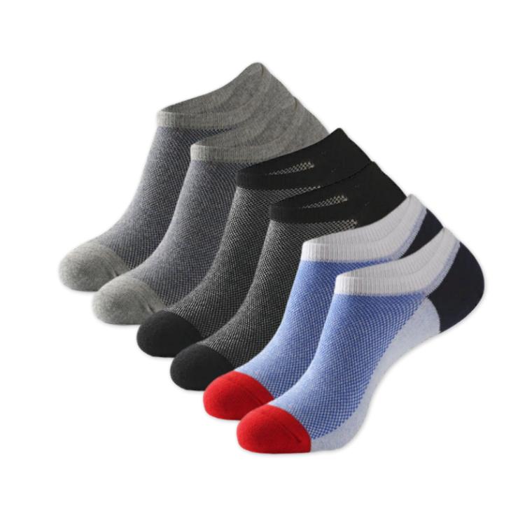 6 Pack Invisible Socks For Men-FOURMINT