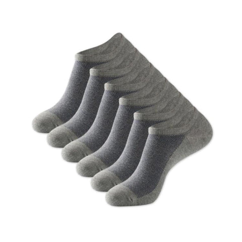 6 Pairs No Show Socks for Men-FOURMINT