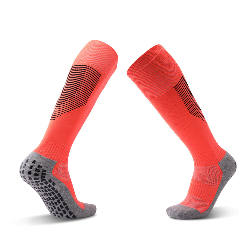 3 Pack Mens Anti Slip Football Grip Socks-FOURMINT
