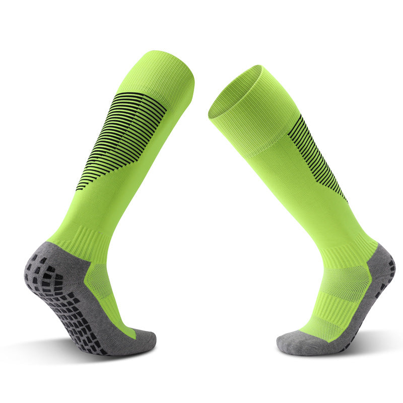 3 Pack Mens Anti Slip Football Grip Socks-FOURMINT