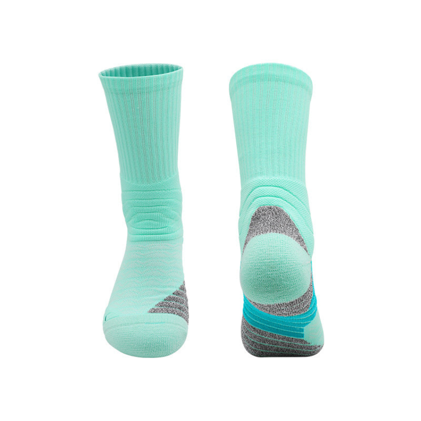 3 Pack Men's Sports Socks Aqua-FOURMINT