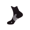 3 Pack Mens Anti Slip Trainer Socks Black-FOURMINT