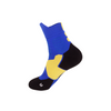 3 Pack Mens Anti Slip Trainer Socks Blue-FOURMINT