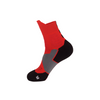 3 Pack Mens Anti Slip Trainer Socks Red-FOURMINT