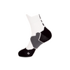 3 Pack Mens Anti Slip Trainer Socks White and Black-FOURMINT