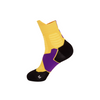 3 Pack Mens Anti Slip Trainer Socks Yellow-FOURMINT