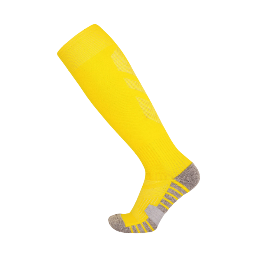 3 Pack Yellow Football Socks for Men-FOURMINT