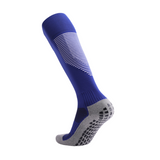 3 Pack Men's Blue Gripper Socks for Football-FOURMINT