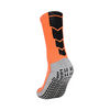 3 Pack Mens Grippy Football Socks Orange-FOURMINT