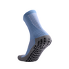 3 Pack Men's Sky Blue Football Socks with Grip-FOURMINT