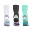 3 Pack Solid Sports Socks White-FOURMINT