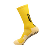 3 Pack Mens Football Grip Socks Yellow-FOURMINT